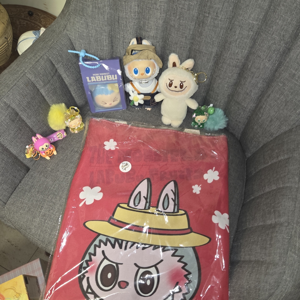 Make Up Set, Blanket, Labubus,tote Bags, Key Chains And Much More